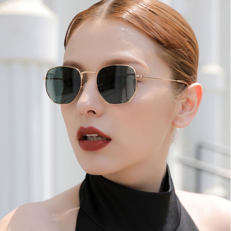 Vintage Fashion Brands - Lunettes de soleil rondes style punk