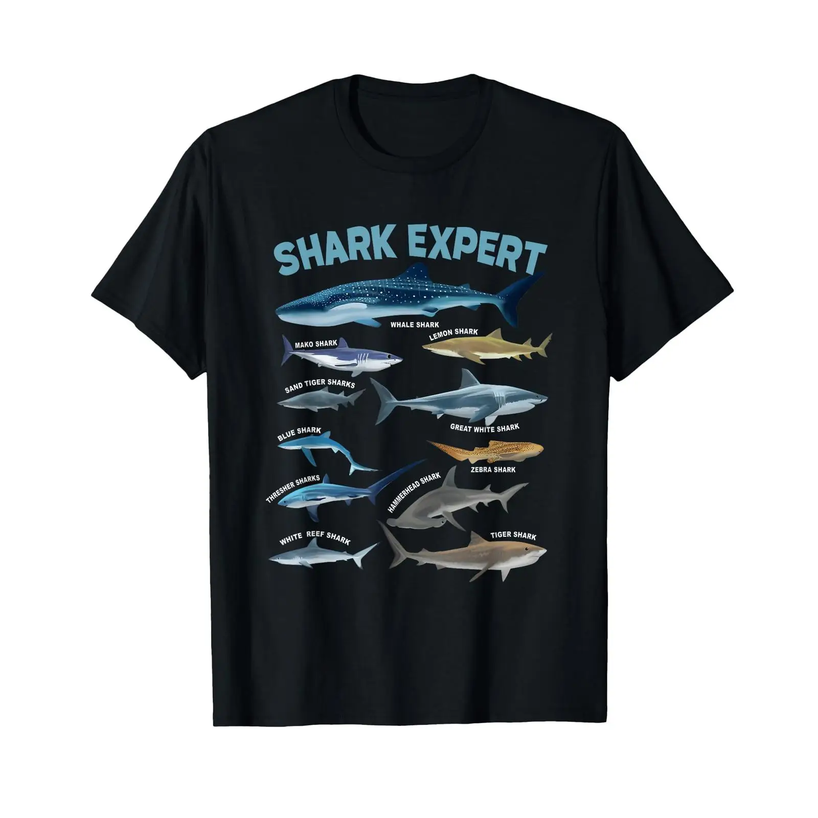 Vintage Fashion Expert - T-shirt Shark Expert Guide avec 12