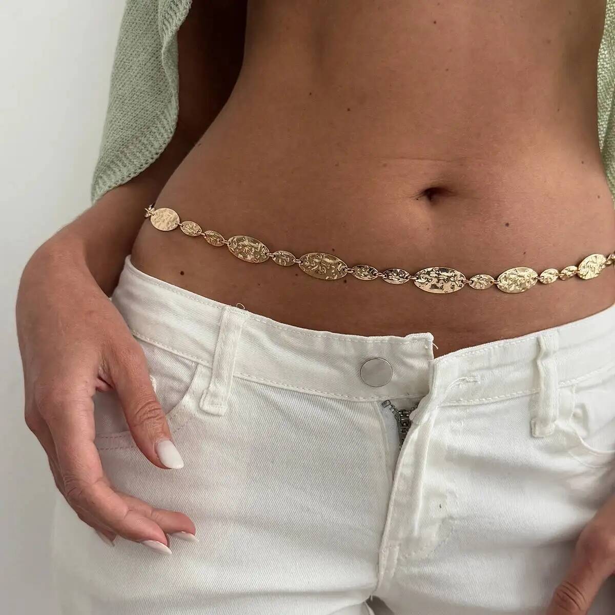 Z Vintage Fashion - IngeSight.Z Chaîne de taille vintage simple
