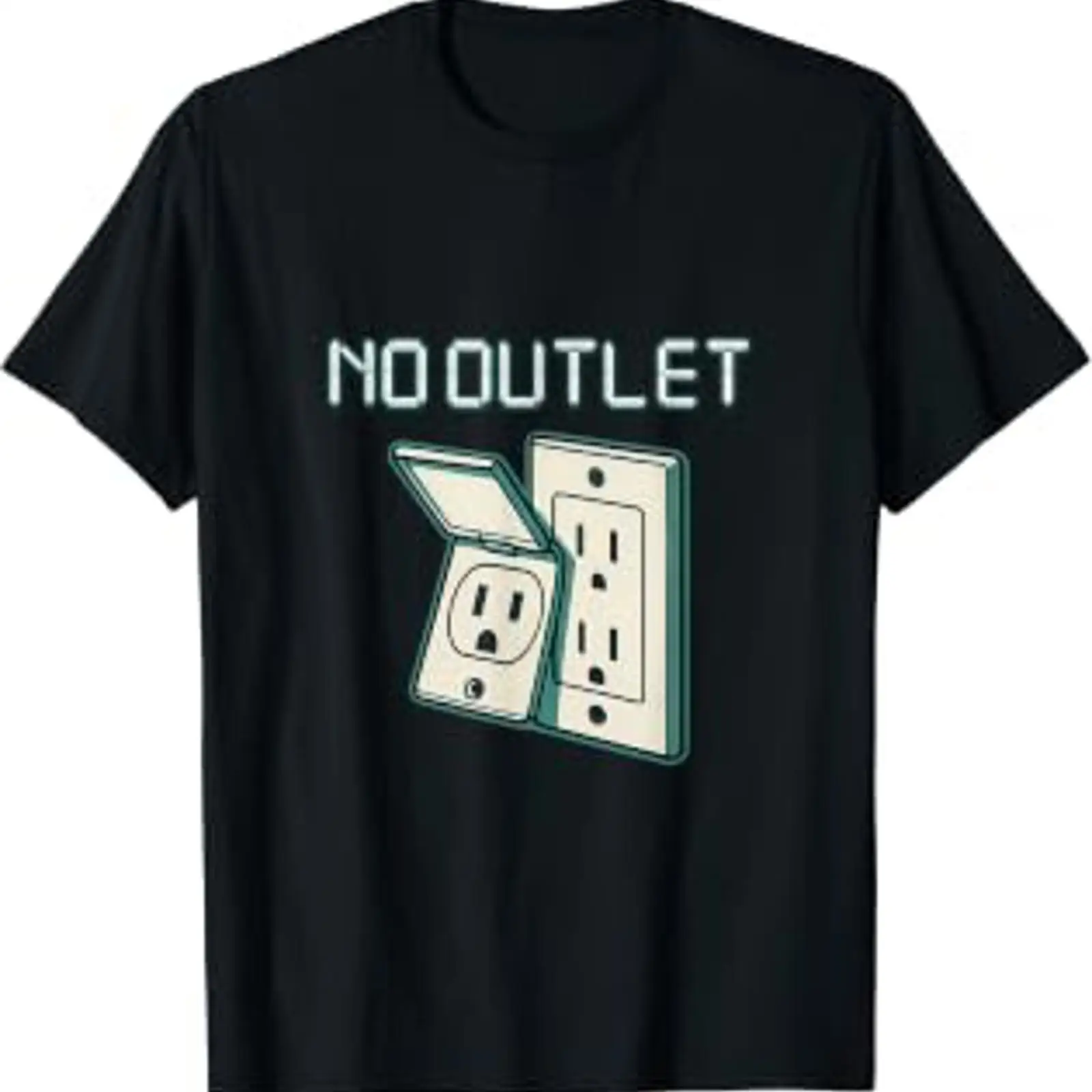 Vintage Fashion Outlet - T-shirt d'électricien NoOutlet LED Outlet, vintage,
