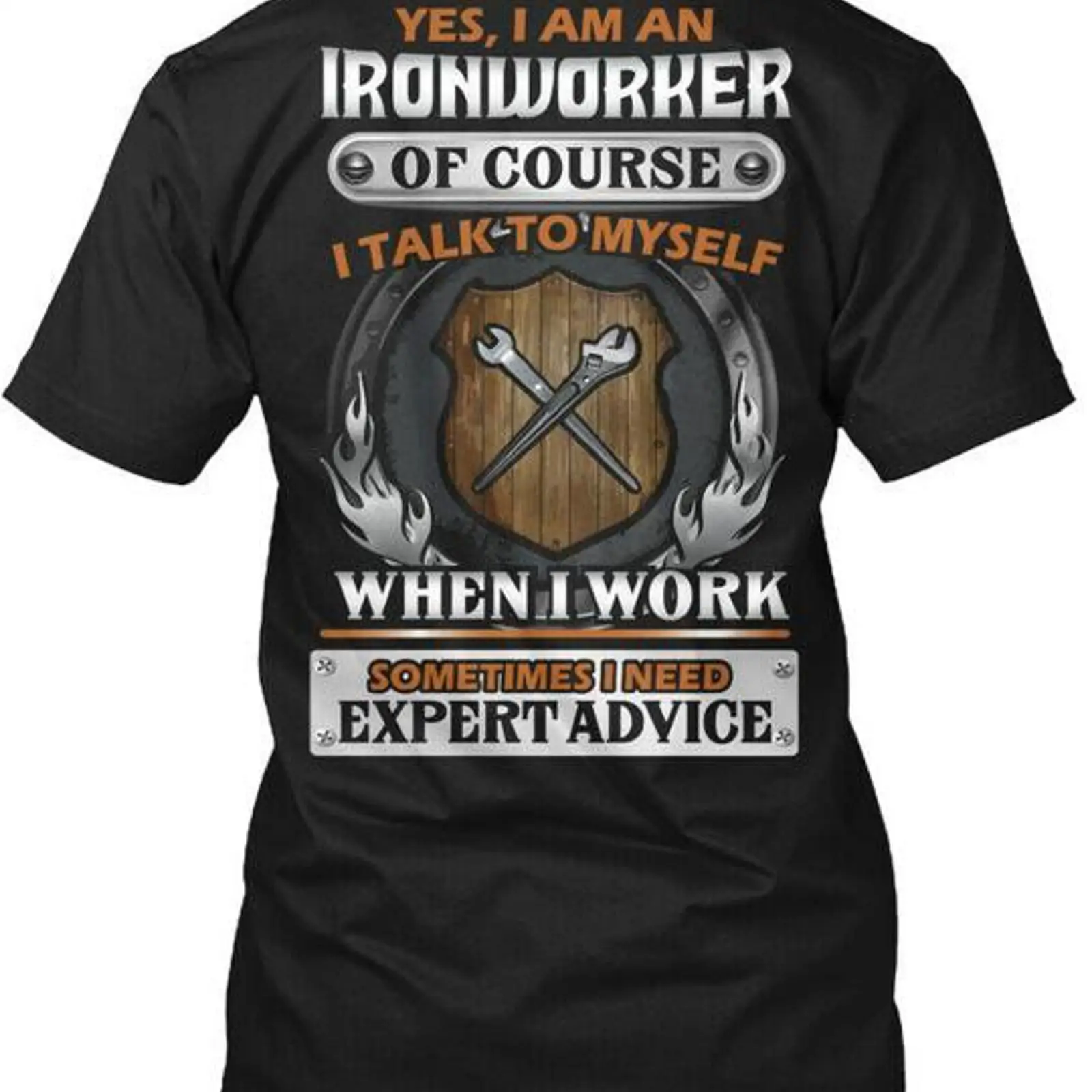 Vintage Fashion Expert - T-shirt Expert Ironworker Fabriqué aux États-Unis