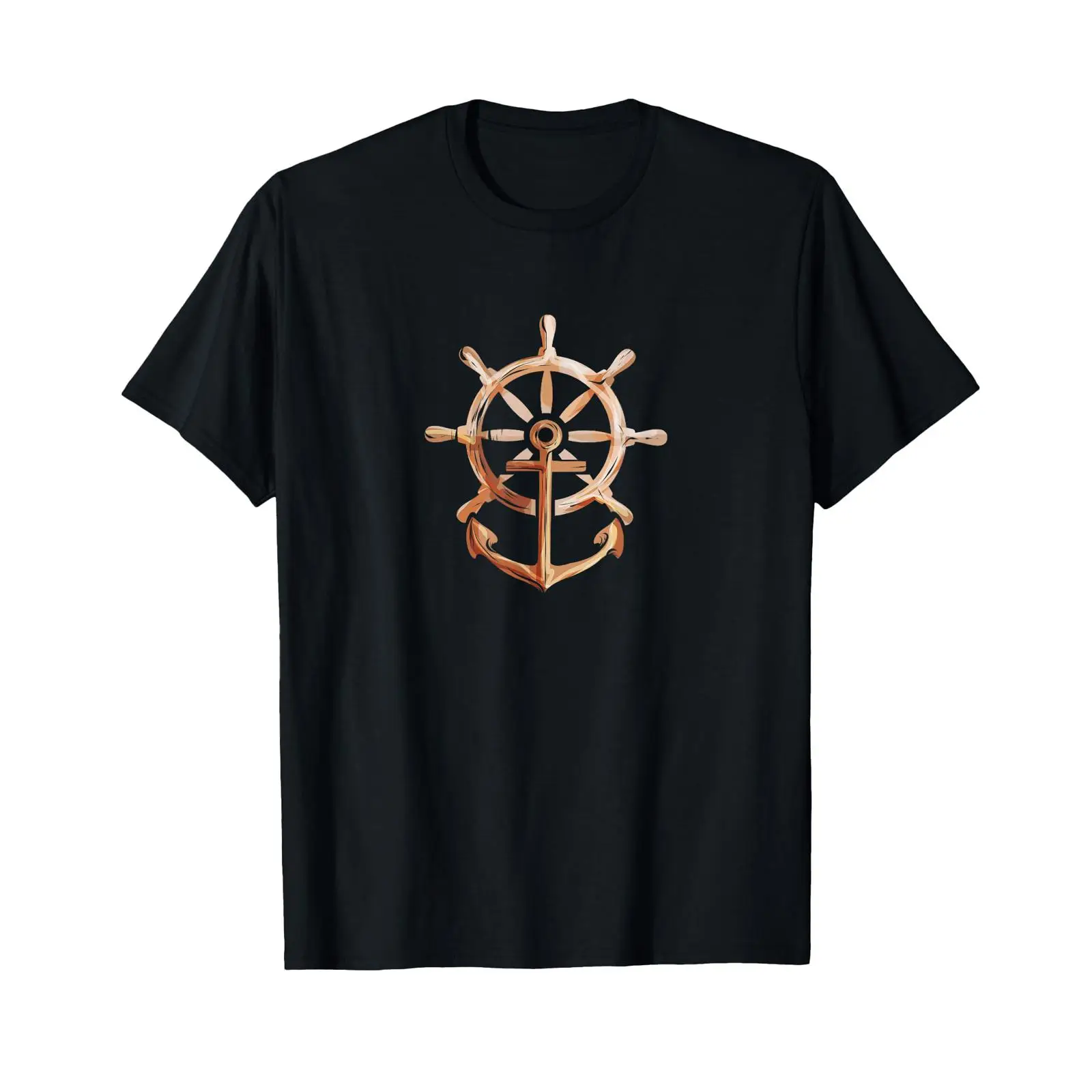 T-shirt Captain for Sailors Se - Vintage Fashion Wheel avis et prix