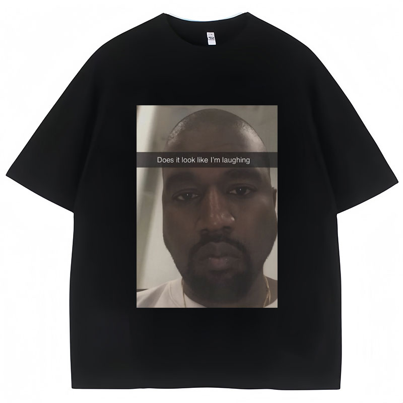 T-shirt humoristique Kanye Wes - Vintage Fashion Look avis et prix