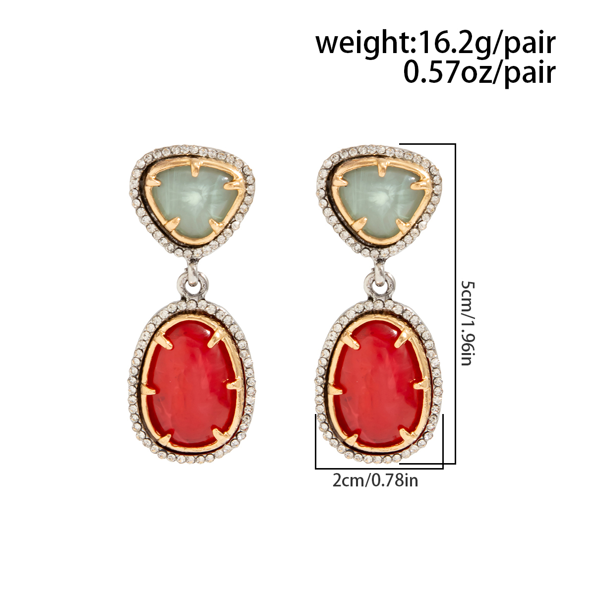 Boucles d'oreilles pendantes g - Z Vintage Fashion avis et prix
