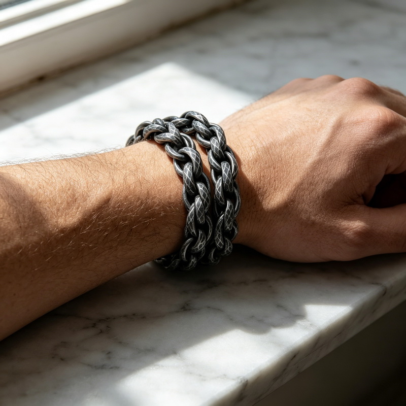 Bracelet cubain Kalen vintage  - Z Vintage Fashion avis et prix