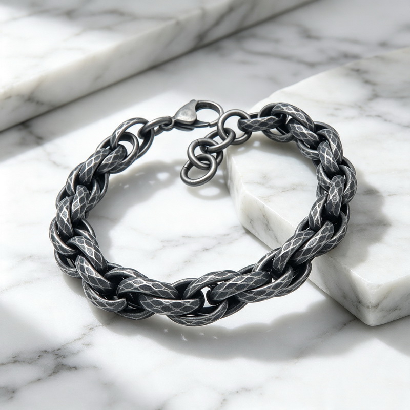 Bracelet cubain Kalen vintage  - Z Vintage Fashion avis et prix