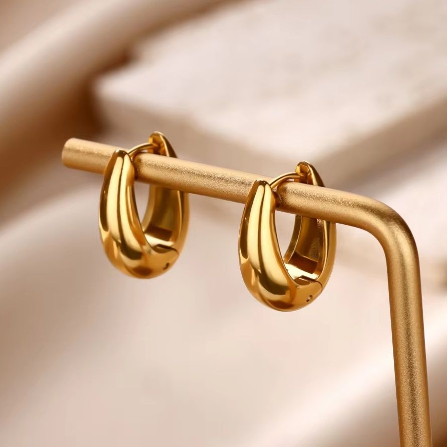 Petites boucles d'oreilles ova - Vintage Fashion Ideas avis et prix