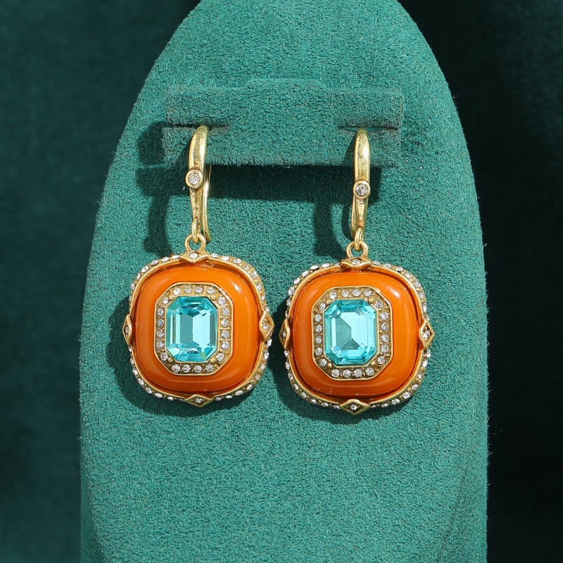 Boucles d'oreilles carrées en  - Vintage Fashion Jewelry Brands avis et prix