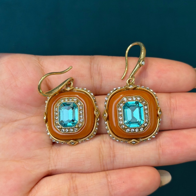 Boucles d'oreilles carrées en  - Vintage Fashion Jewelry Brands avis et prix