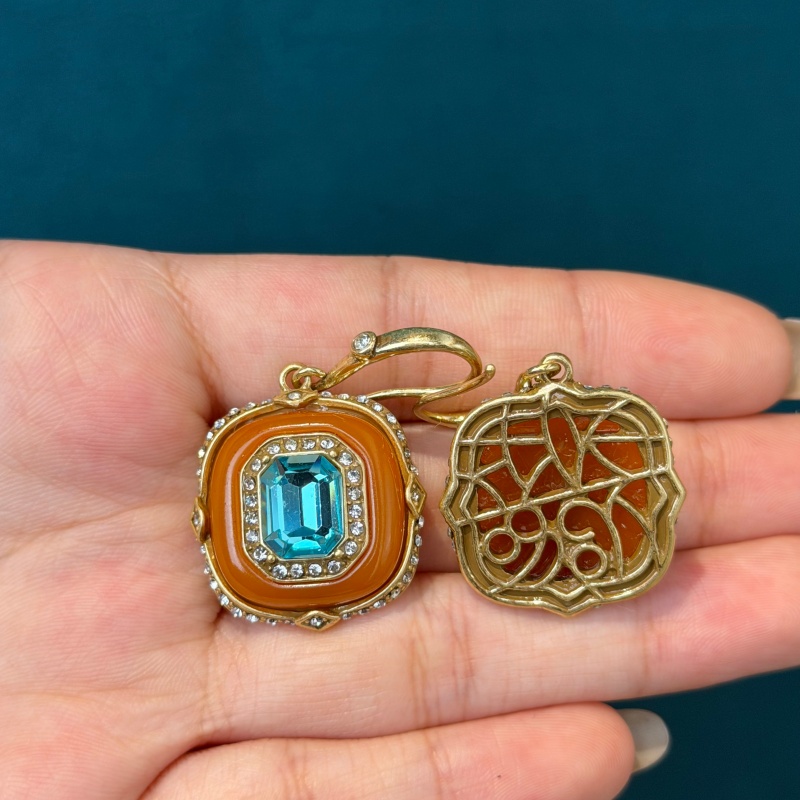 Boucles d'oreilles carrées en  - Vintage Fashion Jewelry Brands avis et prix
