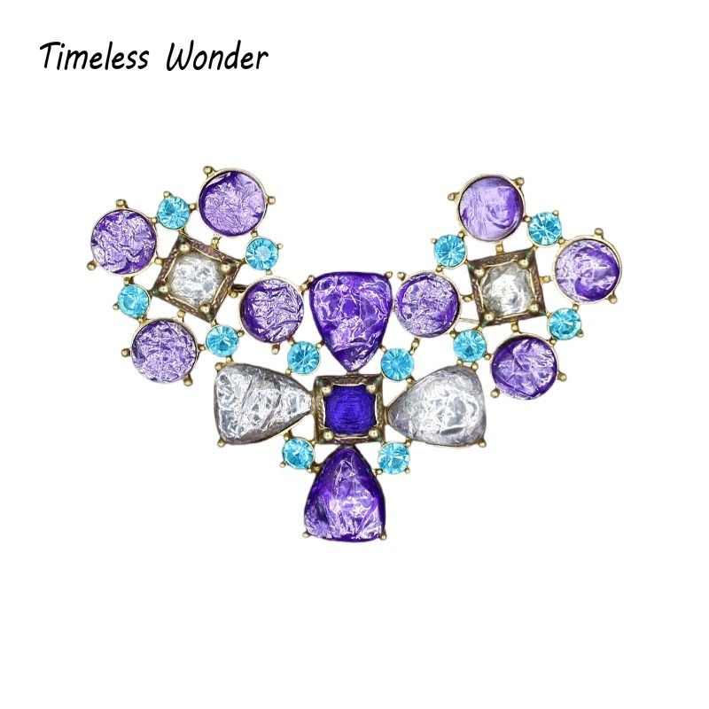 Broche Cœur Fantaisie en Zirco - Vintage Fashion Runway avis et prix