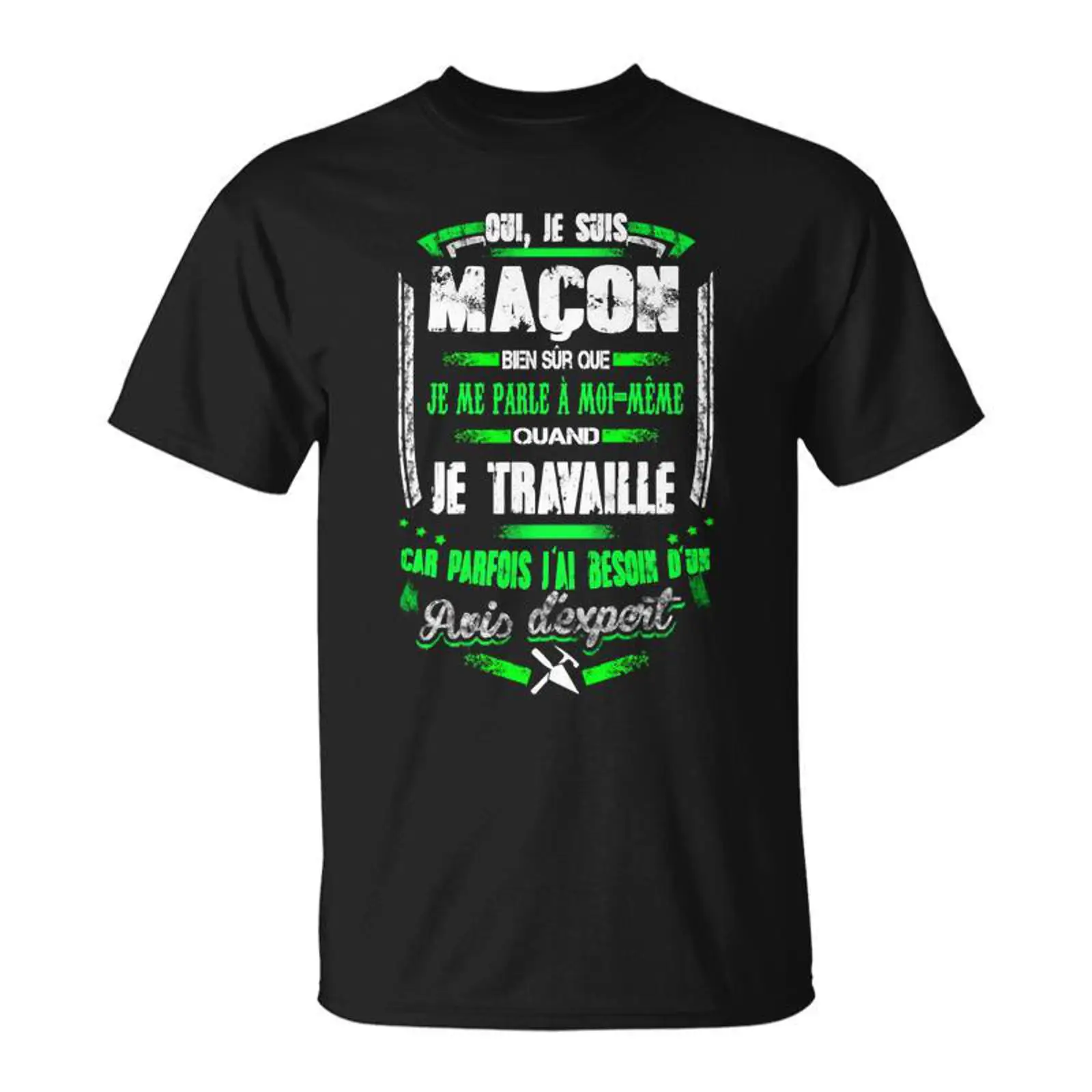 T-shirt d'expert en maçonnerie - Vintage Fashion Expert avis et prix